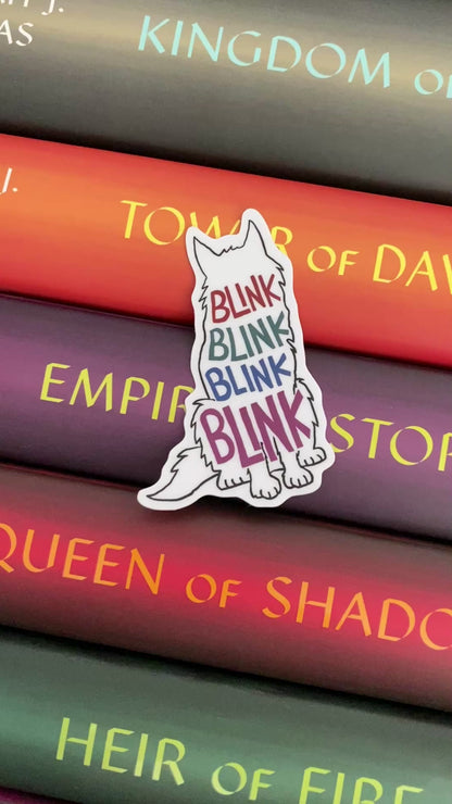 Blink Blink Blink Blink sticker