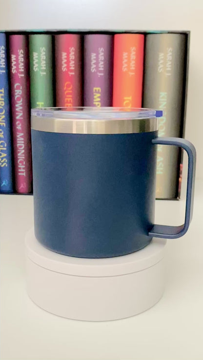 The Thirteen engraved mugs