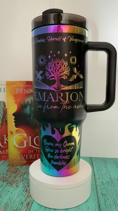 Kindred’s Curse Saga engraved 40 oz tumbler