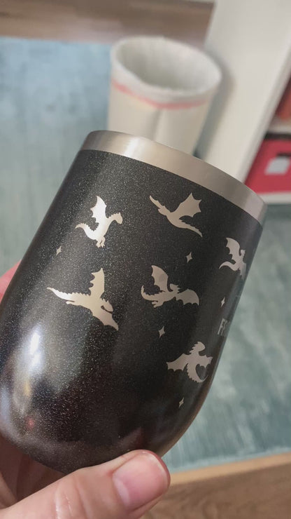 The Thirteen wine tumblers