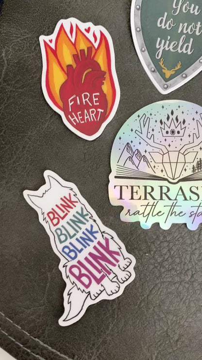 Throne of Glass sticker pack