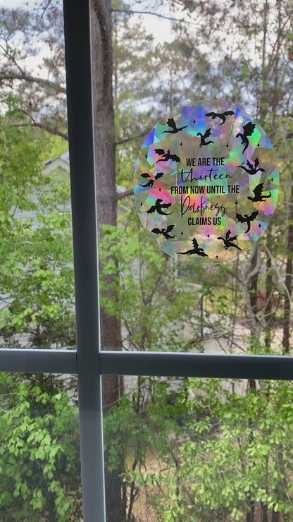 Thirteen Suncatcher Rainbow Prism Window Decal