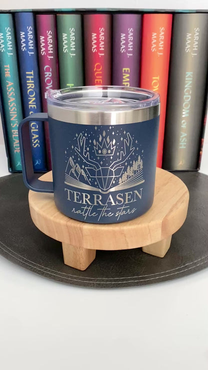 Terrasen engraved mug