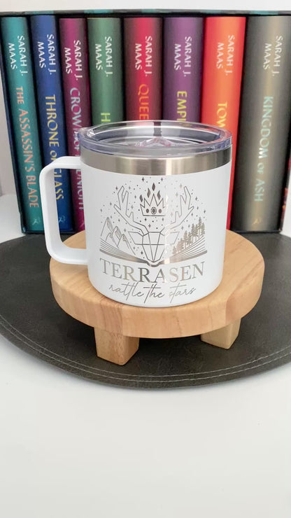 Terrasen engraved mug