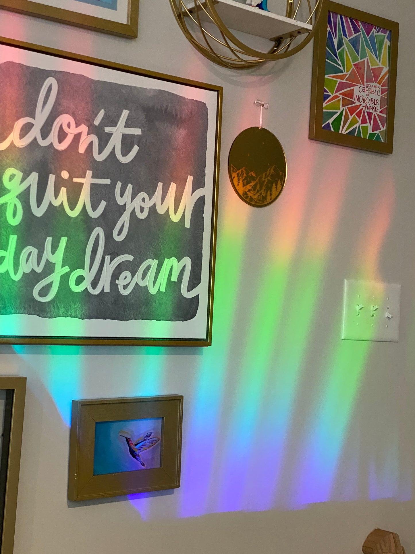 Velaris suncatcher rainbow prism window decal