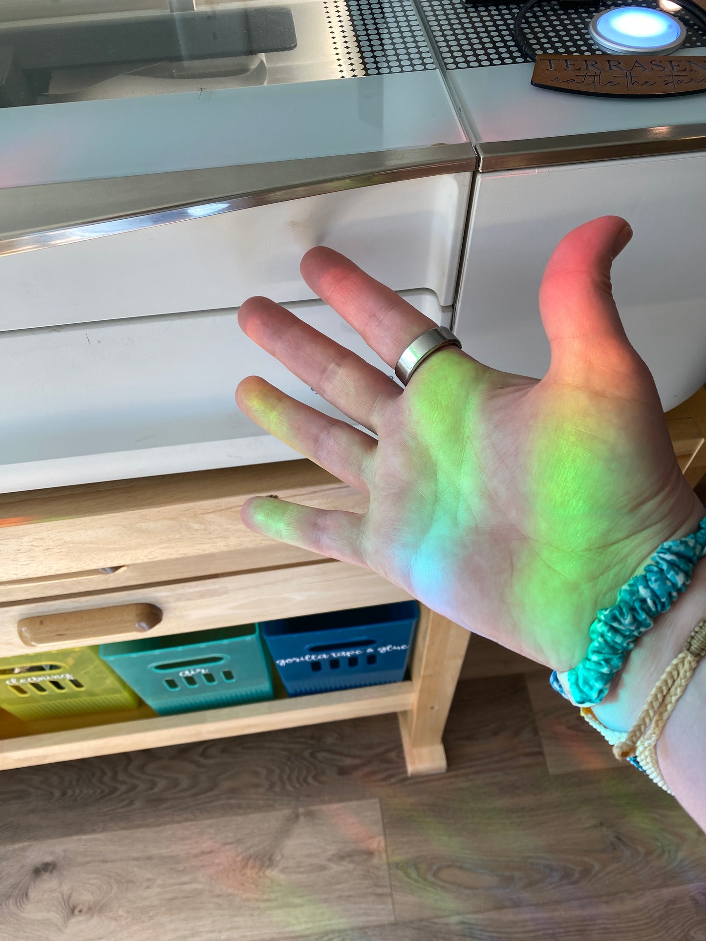 Velaris suncatcher rainbow prism window decal