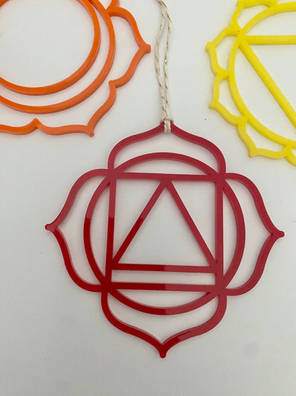 Root chakra ornament