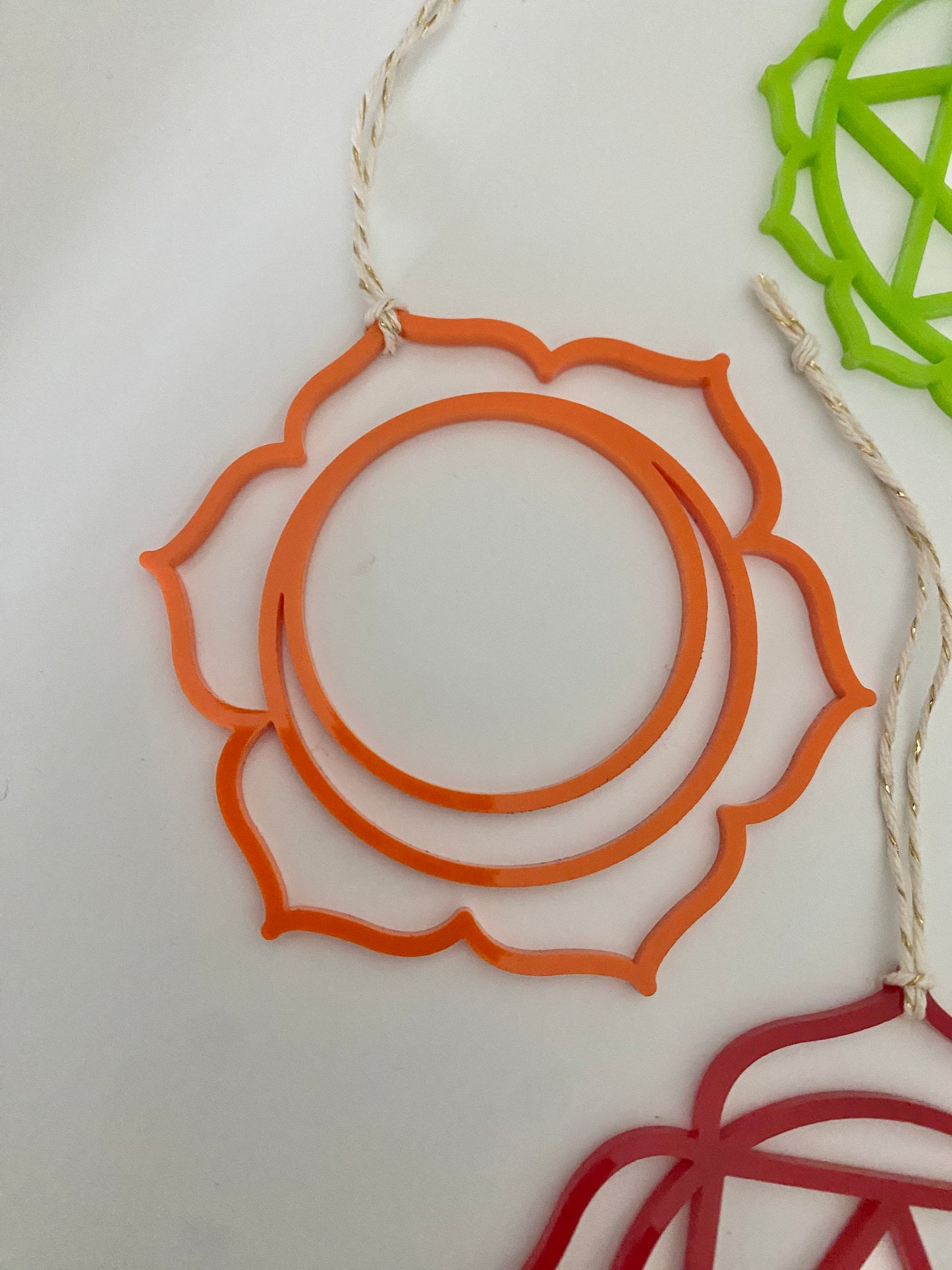 Sacral chakra ornament