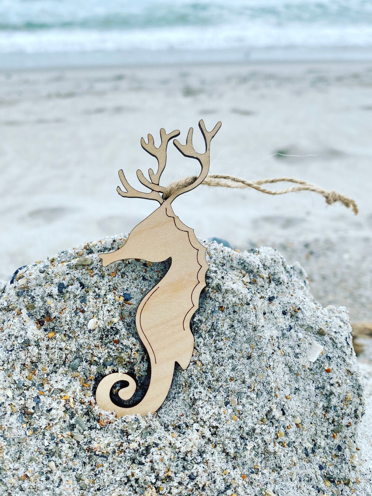 Sea reindeer ornament