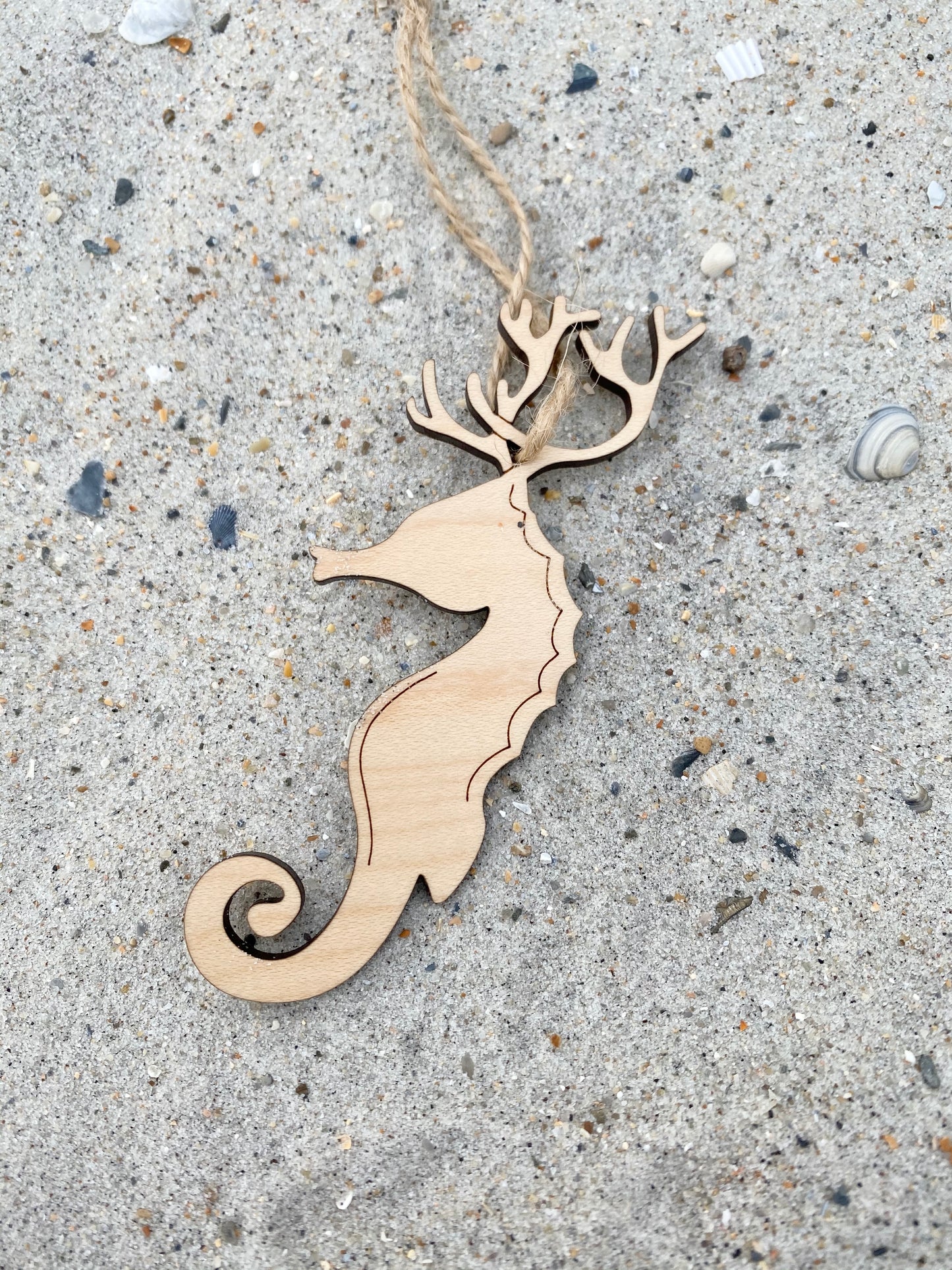 Sea reindeer ornament