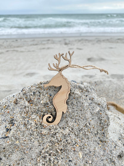 Sea reindeer ornament