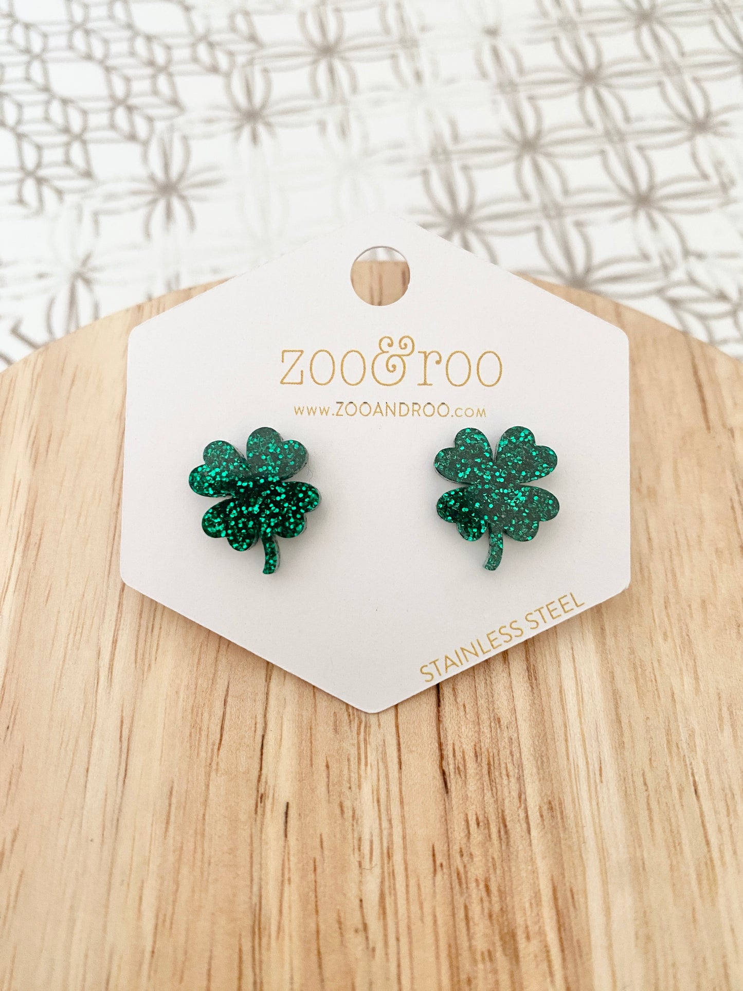 Shamrock Studs