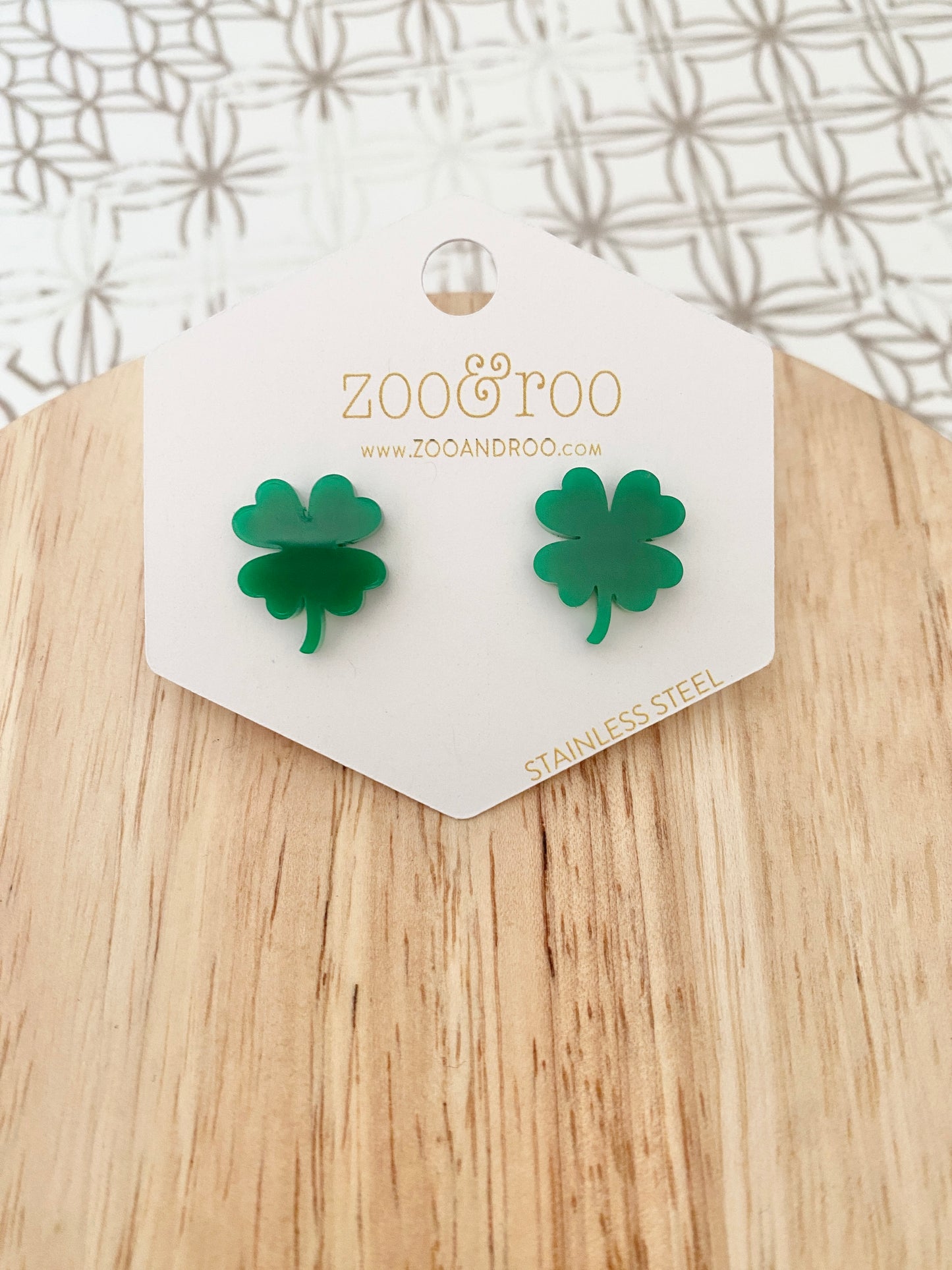 Shamrock Studs