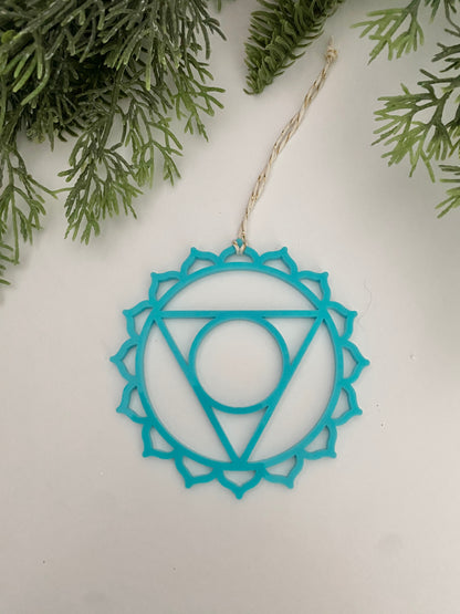 Throat chakra ornament