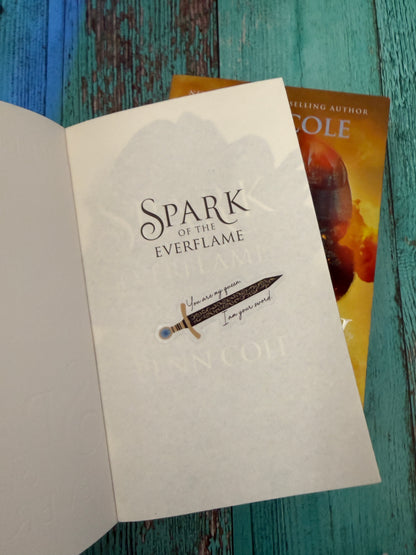 "You are my Queen, I am your sword" clear sticker - The Kindred's Curse Saga