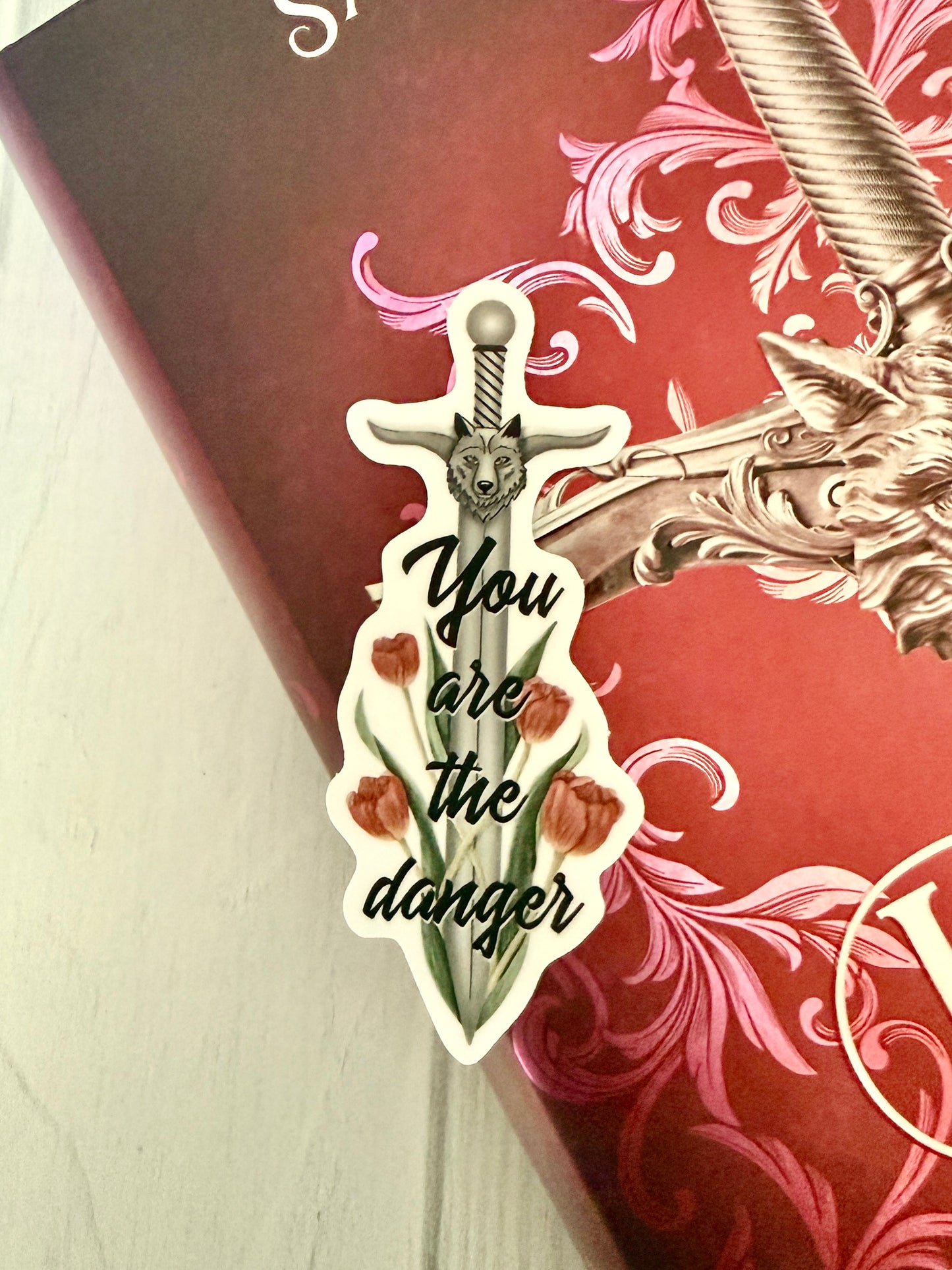 You Are The Danger - Dire Bound sticker