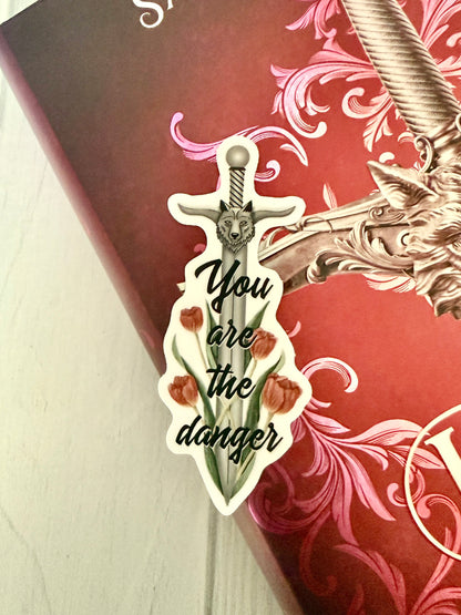 You Are The Danger - Dire Bound sticker