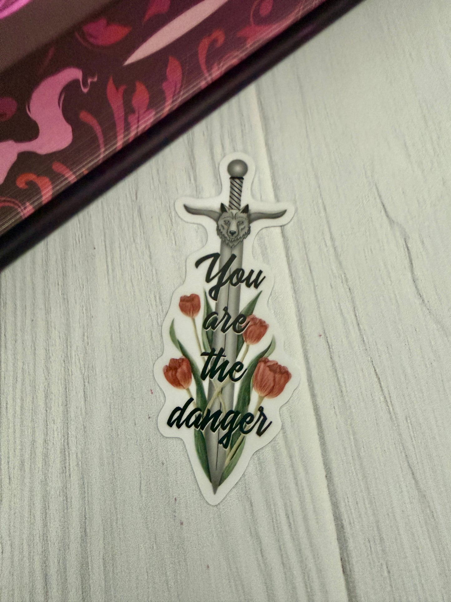 You Are The Danger - Dire Bound sticker