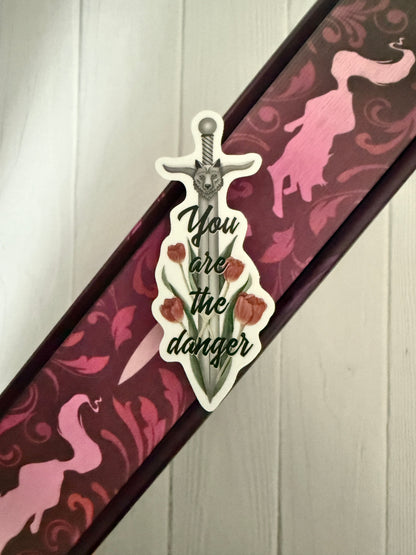 You Are The Danger - Dire Bound sticker